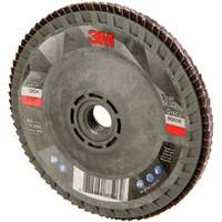 Disque &agrave; lamelles &agrave; changement rapide 769F, 4-1/2" x 5/8"-11, Type 29, Grain 120+, C&eacute;ramique Absolute Business Supply