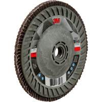 Disque &agrave; lamelles &agrave; changement rapide 769F, 5" x 5/8"-11, Type 29, Grain 120+, C&eacute;ramique Absolute Business Supply
