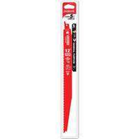Lame de scie alternative tout usage, Bim&eacute;tal, 8-14 Dents par pouce, 12" lo x 1" la Absolute Business Supply