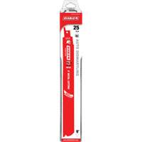 Lame de scie alternative autod&eacute;montage, Bim&eacute;tal, 14-18 Dents par pouce, 9" lo x 1" la Absolute Business Supply