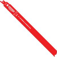 Lame de scie alternative autod&eacute;montage, Bim&eacute;tal, 14-18 Dents par pouce, 12" lo x 1" la Absolute Business Supply