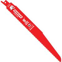 Lame de scie alternative pour la d&eacute;molition et les m&eacute;taux &eacute;pais, Bim&eacute;tal, 8-10 Dents par pouce, 9" lo Absolute Business Supply