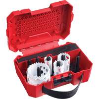 Hole Dozer Carbide Teeth Hole Saw Kit, 9 Pieces Absolute Business Supply