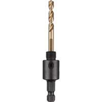 Scie-cloche petit filet avec tr&eacute;pan pilote au cobalt Hole Dozer, 0" - 1-3/16", 1/4" Tige Absolute Business Supply