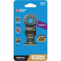 Lame en titane pour le m&eacute;tal Carbide Extreme Storm Starlock Absolute Business Supply