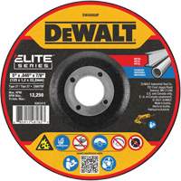 Meule de tronçonnage des m&eacute;taux s&eacute;rie Elite, 5" x 0,045", Arbre 7/8", Alumine de zirconium, Type 27 Absolute Business Supply