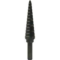 Step Bit, 1/8"/3.2 mm - 1/2"/12.7 mm  Absolute Business Supply