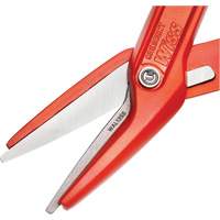 13" Serrated Aluminum Tinner Snip with Dipped Handle, 3" Cut Length, Straight Cut Absolute Business Supply