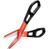 13" Serrated Aluminum Tinner Snip with Dipped Handle, 3" Cut Length, Straight Cut Absolute Business Supply