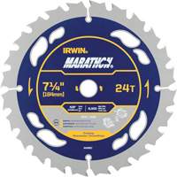 Lame de scie circulaire Marathon, 7-1/4", 24 dents Absolute Business Supply