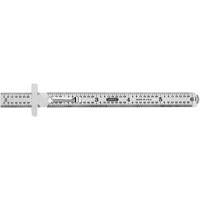 R&egrave;gle de pr&eacute;cision flexible de calibre industriel, 6" lo, Acier Absolute Business Supply