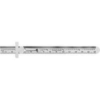 R&egrave;gle flexible de pr&eacute;cision &eacute;conomique, 6" lo, Acier Absolute Business Supply