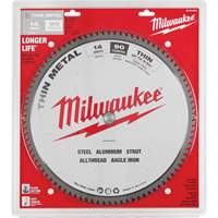 Lames de scie circulaire Endurance, 14", 90 dents, Pour M&eacute;tal Absolute Business Supply