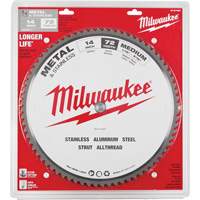Lames de scie circulaire Endurance, 14", 72 dents, Pour M&eacute;tal Absolute Business Supply