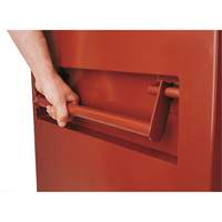 Armoire &agrave; tablettes Jobsite, Acier, 47,5 pi³, Rouge Absolute Business Supply