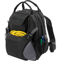 Sacs &agrave; dos pour outils &agrave; 44 pochettes, 16" lo x 13-1/4" la, Noir, Polyester Absolute Business Supply