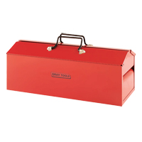 Coffre &agrave; outils, 8-13/20" P x 21-3/10" la x 9" h, Rouge Absolute Business Supply