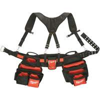 Ceinture de travail a/m&eacute;canisme de suspension pour entrepreneur, Nylon, Noir Absolute Business Supply