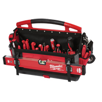 Fourre-tout Packout, Nylon balistique, 32 pochettes, Noir/Rouge Absolute Business Supply