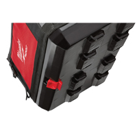 Fourre-tout Packout, Nylon balistique, 32 pochettes, Noir/Rouge Absolute Business Supply