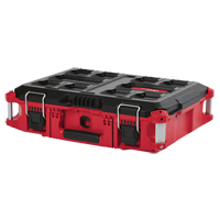 Packout Tool Box, 22" x 16" x 7", Black/Red Absolute Business Supply