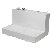 Steel Fuel Transfer Tank, Steel, 85 gal. Capacity, White Absolute Business Supply