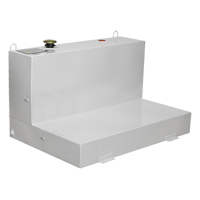 Steel Fuel Transfer Tank, Steel, 85 gal. Capacity, White Absolute Business Supply