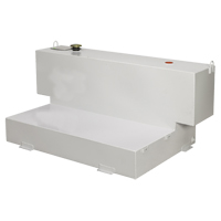 Steel Fuel Transfer Tank, Steel, 100 Gal. Capacity, White Absolute Business Supply
