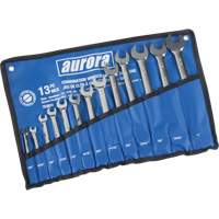 Fixed Head Wrench Set, 13 Pieces, Imperial Absolute Business Supply