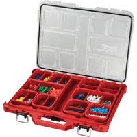 Organisateur profil&eacute; Packout, 19-3/4" x 16-2/5" x 2-1/2", Noir/Rouge Absolute Business Supply