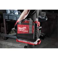 Packout Compact Low-Profile Organizer, 16-2/5" x 9-3/4" x 2-1/2", Black/Red Absolute Business Supply