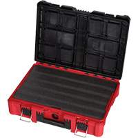 Packout Tool Case with Customizable Insert, 20-7/10" x 15-1/5" x 6-1/5", Black/Red Absolute Business Supply