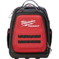 Sac &agrave; dos Packout, 15-3/4" lo x 11-4/5" la, Noir/Rouge, Balistique Absolute Business Supply