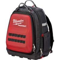 Sac &agrave; dos Packout, 15-3/4" lo x 11-4/5" la, Noir/Rouge, Balistique Absolute Business Supply