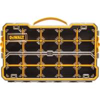 Organisateur avec compartiments PRO, 11" la x 17-5/8" p x 2-7/8" h, Noir/Jaune Absolute Business Supply