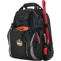 Sac &agrave; dos pour outils 5843 Arsenal, 13-1/2" lo x 8-1/2" la, Noir, Polyester Absolute Business Supply
