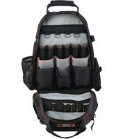 Sac &agrave; dos pour outils 5843 Arsenal, 13-1/2" lo x 8-1/2" la, Noir, Polyester Absolute Business Supply