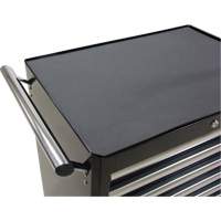 Chariot &agrave; outils industriel, 7 tiroirs, 27" la x 18-3/4" p x 39" h, Noir Absolute Business Supply
