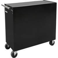 Chariot &agrave; outils industriel, 11 tiroirs, 41" la x 18-3/4" p x 39-1/3" h, Noir Absolute Business Supply