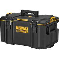 Grande boîte &agrave; outils ToughSystem 2.0, 21-3/4" x 14-3/4" x 12-3/8", Noir Absolute Business Supply