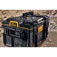 Grande boîte &agrave; outils ToughSystem 2.0, 21-3/4" x 14-3/4" x 12-3/8", Noir Absolute Business Supply