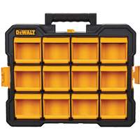 Organisateur Flip-Bin, 3-7/8" la x 17-3/4" p x 13-7/8" h, Noir/Jaune Absolute Business Supply