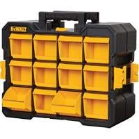 Organisateur Flip-Bin, 3-7/8" la x 17-3/4" p x 13-7/8" h, Noir/Jaune Absolute Business Supply