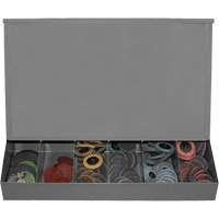 Gravity Feed Dispenser with Lid Absolute Business Supply