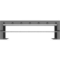 Support de bobine de fil pour bacs & tiroirs, Ajout, 33-3/4" la x 9-5/16" p x 10-5/8" h Absolute Business Supply