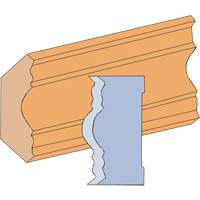 Fancy Cove Moulding Cutter Set Absolute Business Supply