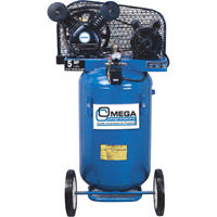 Compresseurs d'air s&eacute;rie professionnelle, &eacute;lectrique, 16,6 gal. (20 gal. US), 125 PSI, 115/1 V Absolute Business Supply