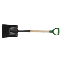 Pelle carr&eacute;e, Bois, Lame Acier durci, Manche en Prise en D, Longueur 29" Absolute Business Supply