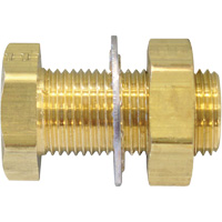 Anchor Coupling, Brass, 3/8" Dia. Absolute Business Supply