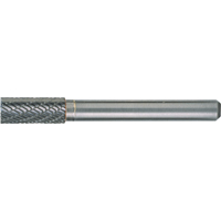 CLEVELAND Solid Carbide Burrs - Cylinder Shape with End Cut, SB-43, 1/8" Dia., 1/8" Shank, 9/16" Depth of Cut Absolute Business Supply